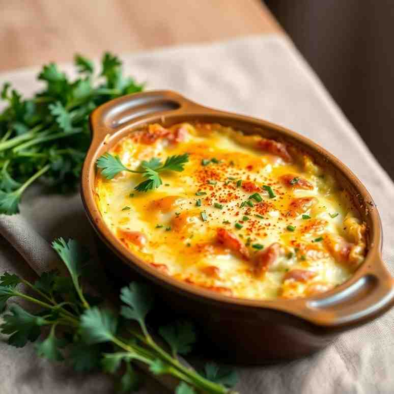 Belgian Chicory Gratin - Cheese & Ham Casserole